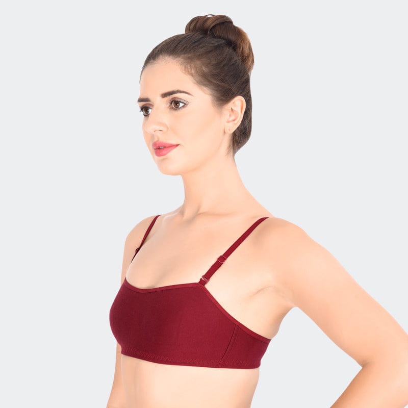 Prithvi Glory Bra For Women Burgundy