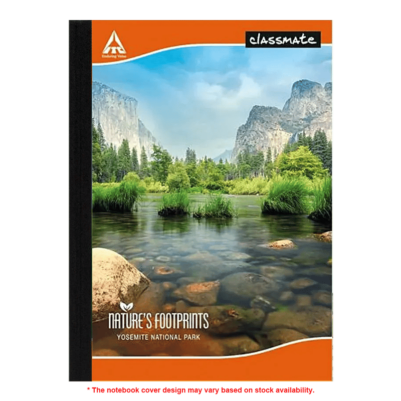 Classmate Notebook  Single Line - Interleaf, Soft Cover, 21cm x 17cm