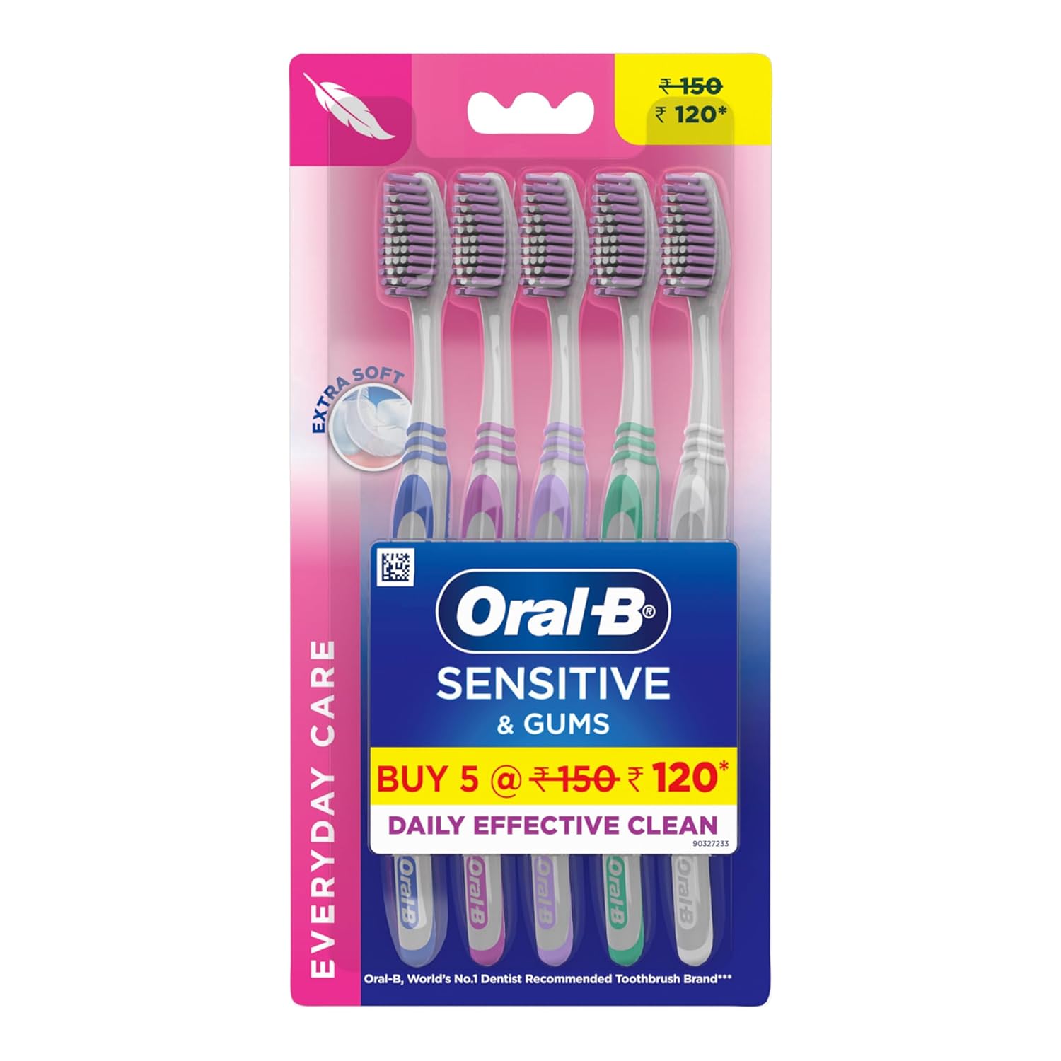 Oral B Extra Soft Sensitive Care 5Pcs