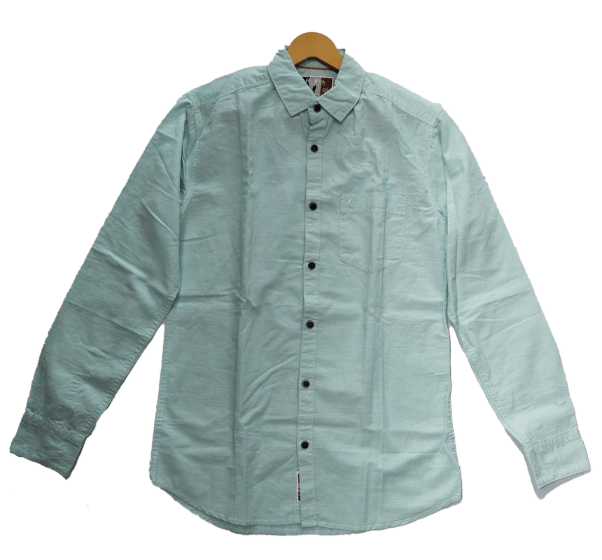 Men Full Sleeve Casual Shirt Light Blue