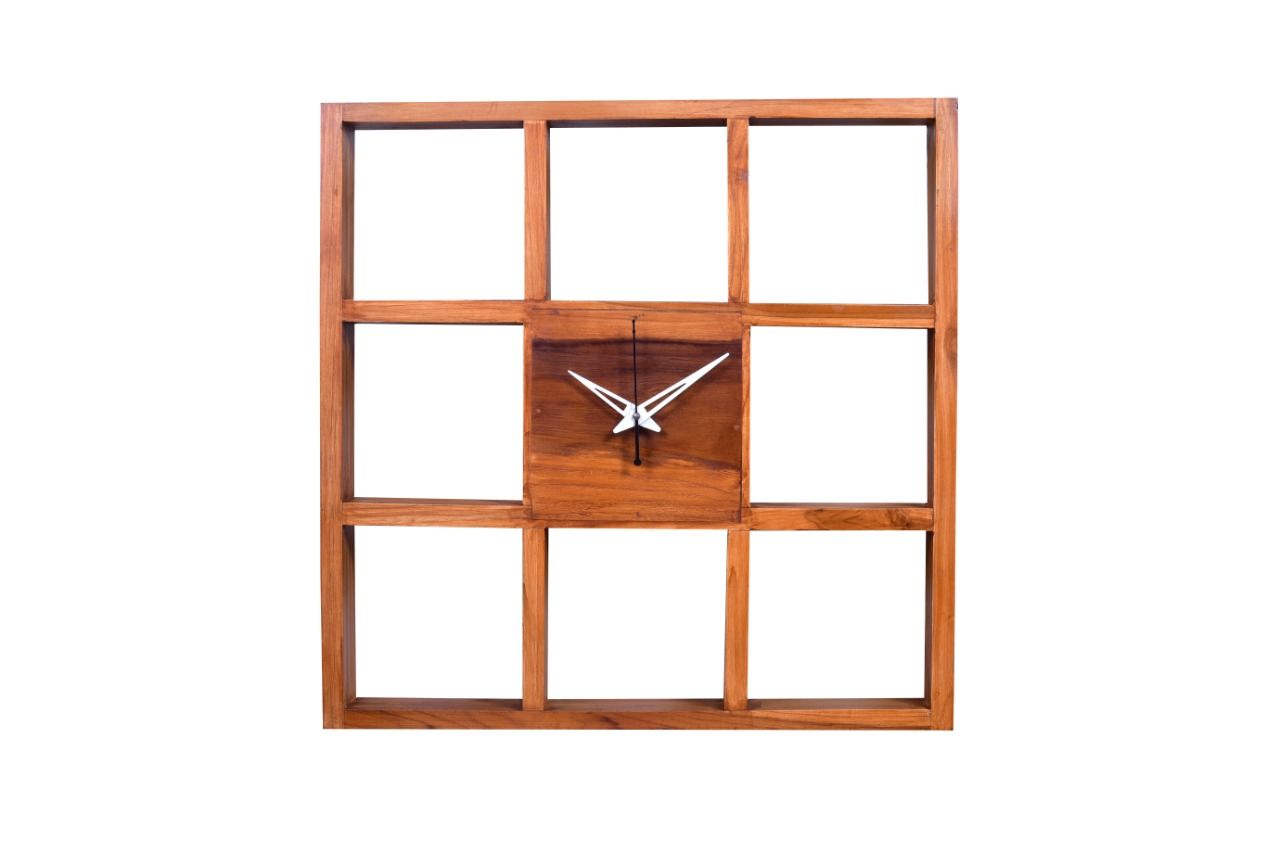 Wooden Analogue Wall Clock