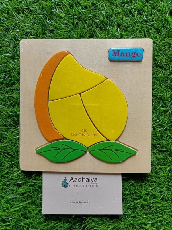 3D Mango Wooden Puzzle