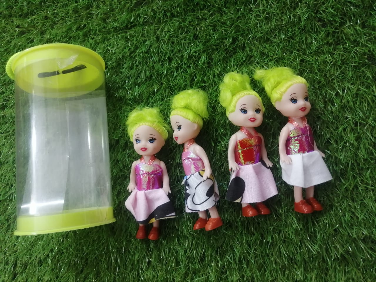 Small Cute Parpei Doll toy (Pack of 4 pieces) Size-10cm