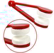 Microfiber Portable Eyeglass Lens Cleaner Brush
