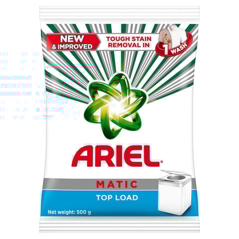 Ariel Matic Top Load Detergent Washing Powder - 500 g