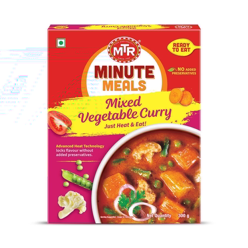 MTR Ready To Eat Mixed Vegetable Curry 300 Gm