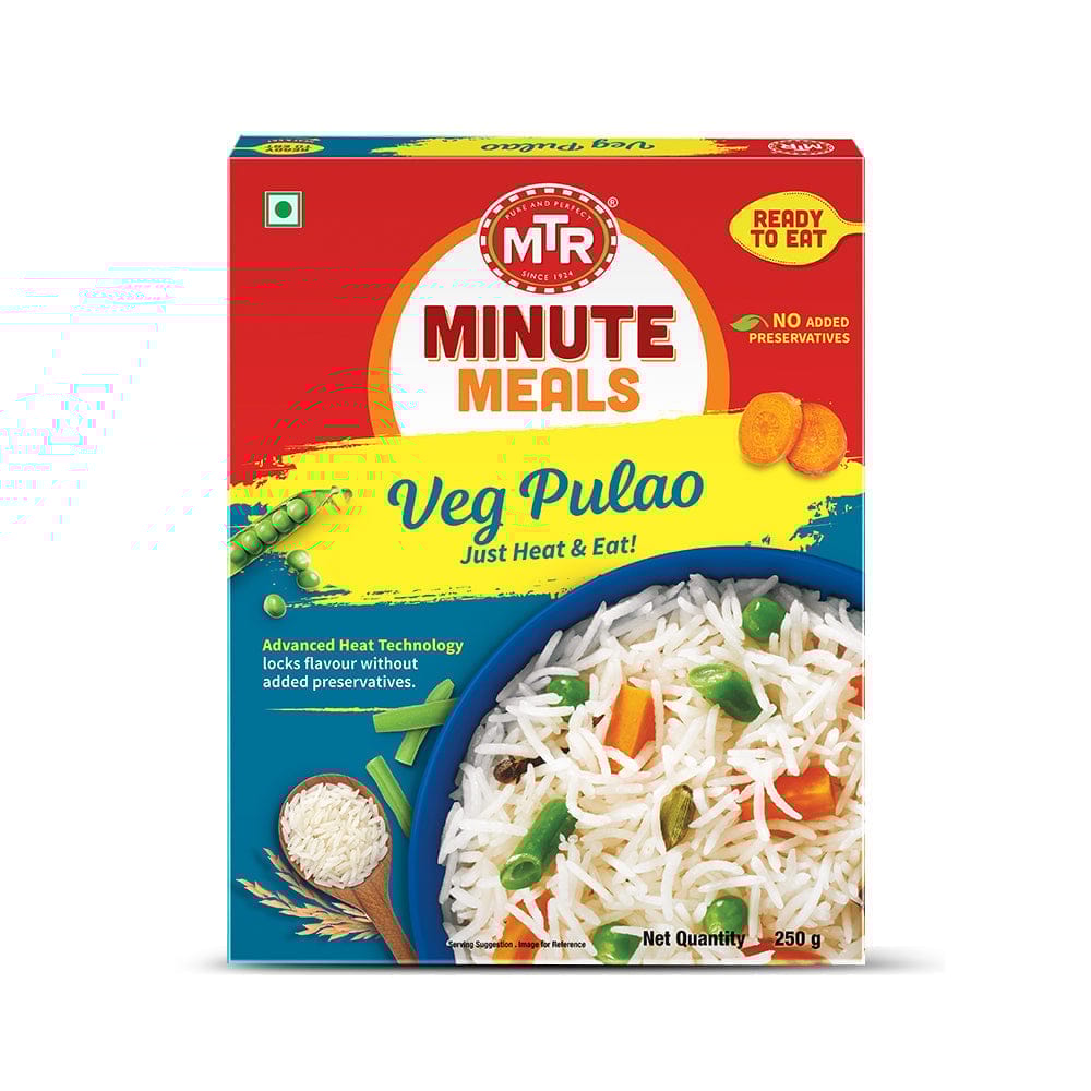 MTR Ready To Eat Vegetable Pulao 250 Gm