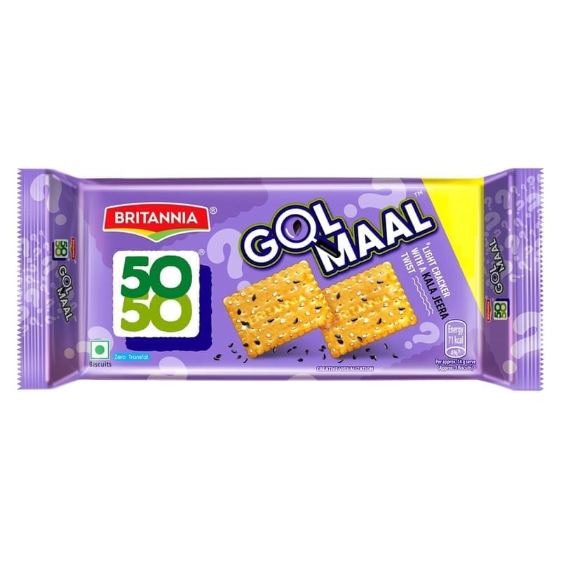 Britannia Biscuit 50-50 Golmaal