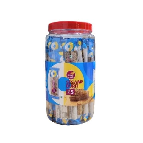 manimark Sesame Burfi Jar - 50Pcs
