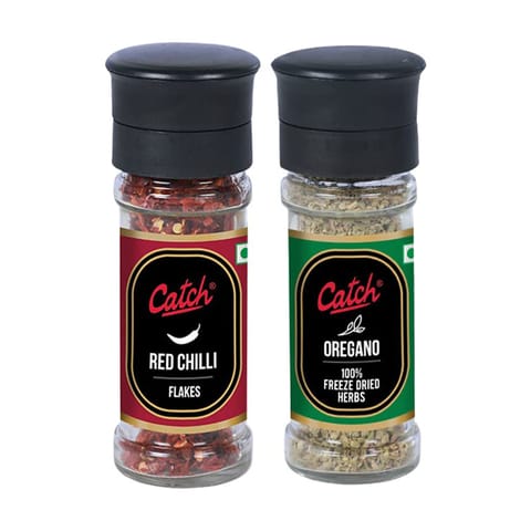 Catch Red Chilli Flakes And Oregano - 33g