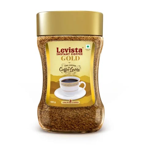 Levista Instant Coffee Gold Jar