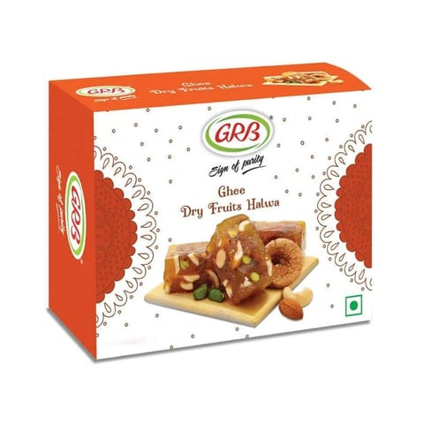 GRB Pure Ghee Sweets Dry Fruits Halwa - 200g