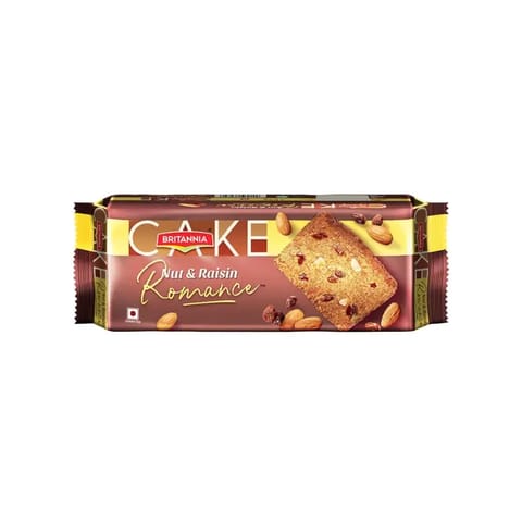 Britannia Nuts & Raisin Romance Cake
