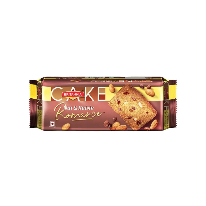 Britannia Nuts & Raisin Romance Cake