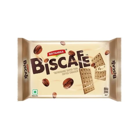 Britannia Biscafe Refreshing Super Thin Coffee Cracker 29g