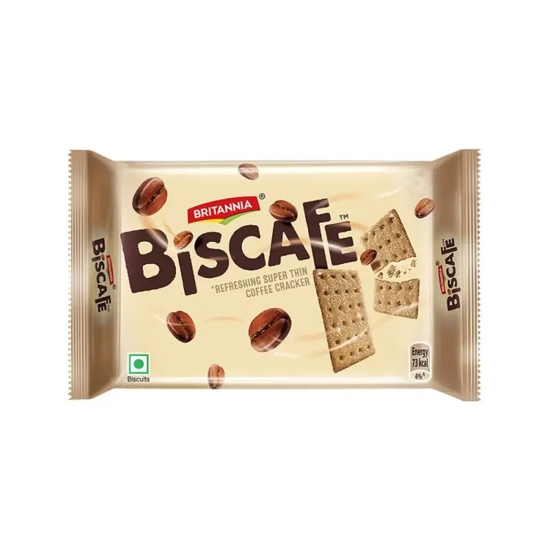 Britannia Biscafe Refreshing Super Thin Coffee Cracker 29g