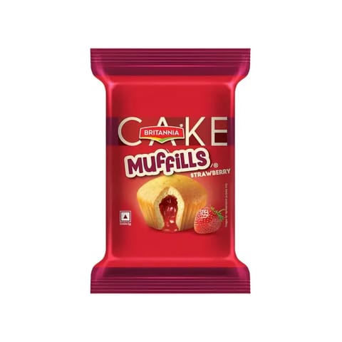 Britannia Muffins, Strawberry - 30 g