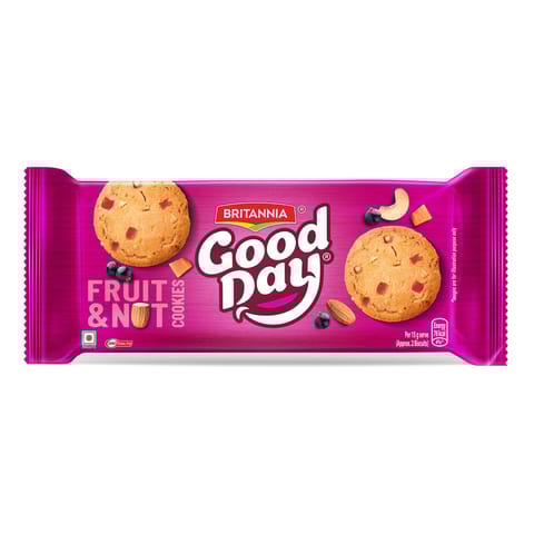 Britannia Good Day Fruit & Nut Cookies Biscuit - 90g