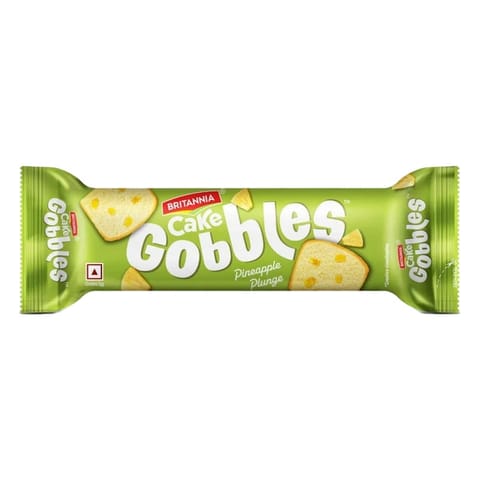 Britannia Pineapple Plunge Gobbles Cake - 50g