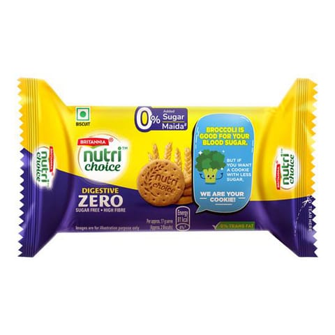 Britannia Nutrichoice Digestive Zero Biscuits - 100g