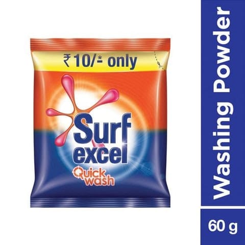 Surf Excel Quick Wash Powder 60g