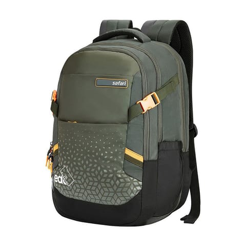 Safari 43 ltr Adventure Series Expand 14 Armour Base, Expander, 17 inch Laptop Compatible, Rain Cover, 8 Inch Side Pockets, Improved Back & Shoulder Strap Stitching Printed School Bag for Boys & Girls, College Backpack, Office Bag, Travel Bag