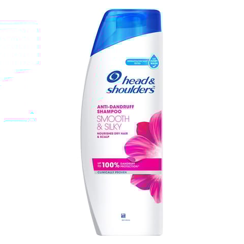Head & Shoulders , Anti Dandruff Shampoo, Smooth & Silky, 340 ML