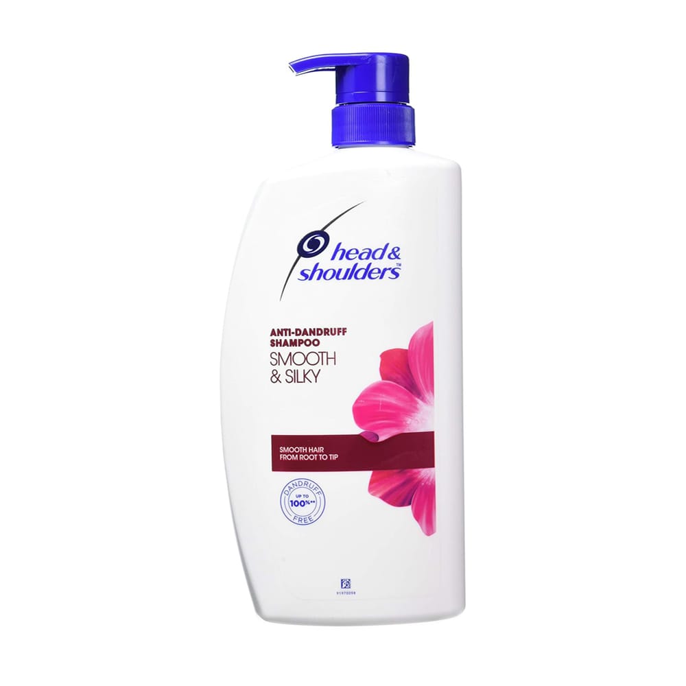Head & Shoulders Smooth and Silky, Anti Dandruff Shampoo for Women & Men , 1 L