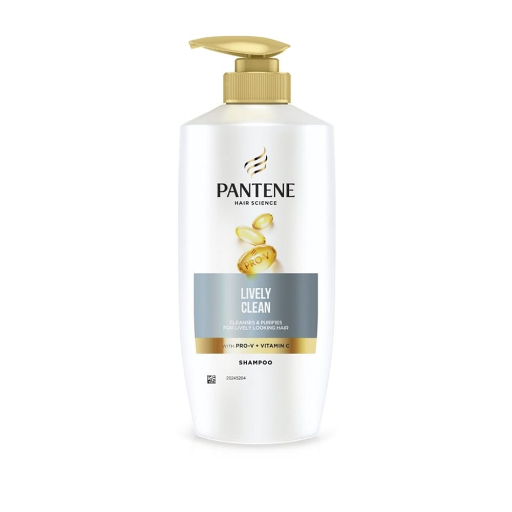 Pantene Advanced Hair Care Solution Shampoo - Lively Clean, 650 ml
