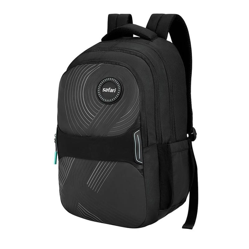 Safari 37 ltr Laptop Ranges Aura, 17 inch Laptop Compatible, Rain Cover, Cushion - X, Anti-Theft Compartment, 8 Inch Side Pockets, Improved Back & Shoulder Strap Stitching Printed School Bag for Boys & Girls, College Backpack, Office Bag, Travel Bag