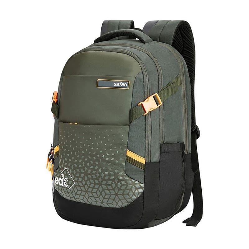 Safari 43 ltr Adventure Series Expand 14 Armour Base, Expander, 17 inch Laptop Compatible, Rain Cover, 8 Inch Side Pockets, Improved Back & Shoulder Strap Stitching Printed School Bag for Boys & Girls, College Backpack, Office Bag, Travel Bag