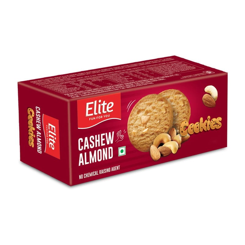 Elite Cashew & Almond Cookies 75g