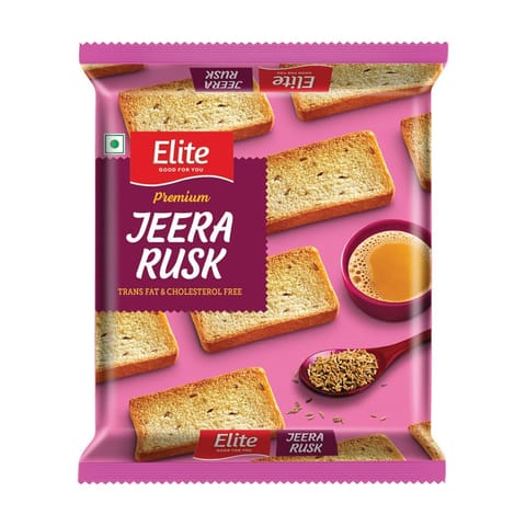 Elite Jeera Rusk 182g