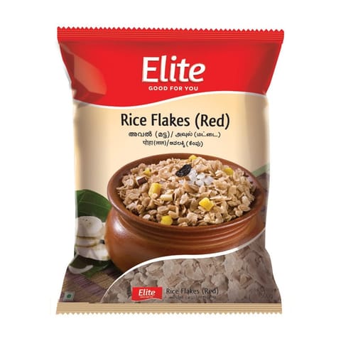Elite Rice Flakes Red Poha  500g