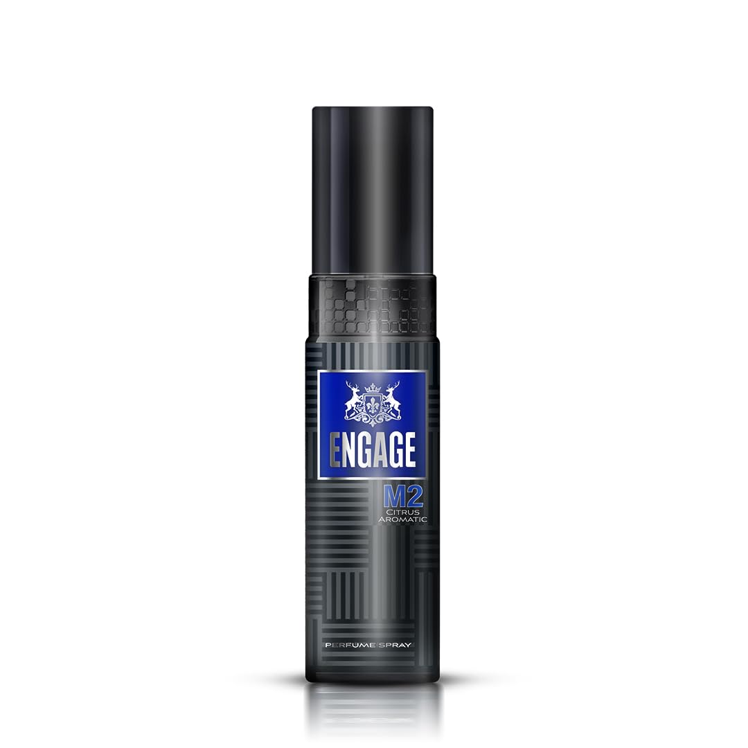 Engage M2 Perfume Spray For Men, 120Ml, Citrus & Lavender, Skin Friendly