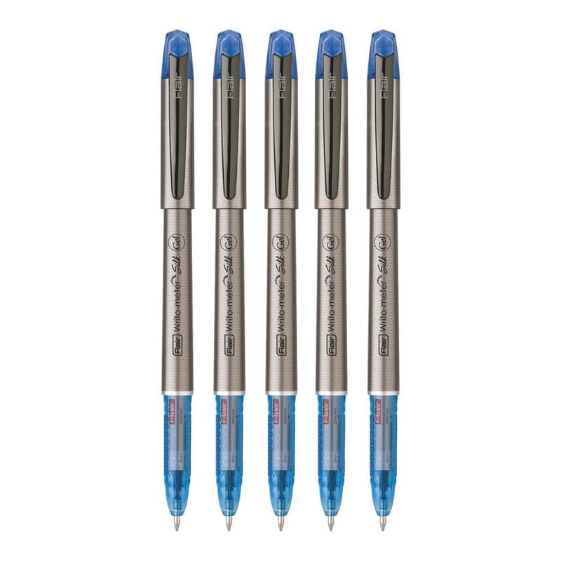 Flair Writo-Meter Silk Gel Pen Water Proof Ink For School, Office, Home