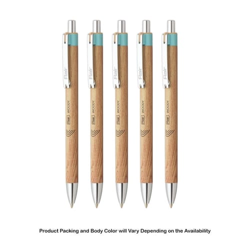 Flair Woody CLIQ Ball Pen For School, Office, Home
