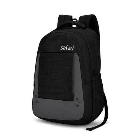 Safari 34 ltr Professional Ranges Spade 1, 17 inch Laptop Compatible, Anti-Theft Compartment,Improved Handle, Improved Back & Shoulder Strap Stitching, Rain Cover Printed School Bag for Boys & Girls, College Backpack, Office Bag, Travel Bag
