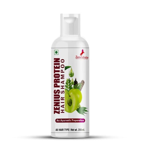 Zenius Shampoo for Beneficial in Hair Growth, Dandruff, Curly Hair, Thinning Hair