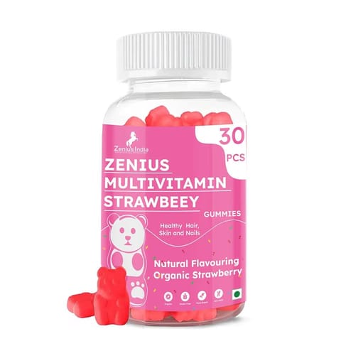 Zenius Multivitamin 30 Strawberry Gummies