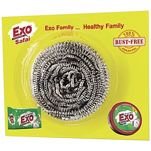 Exo Safai Steel Scrubber