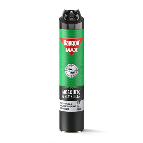 Baygon Mosquito And Fly Killer Spray, Lime Fragrance