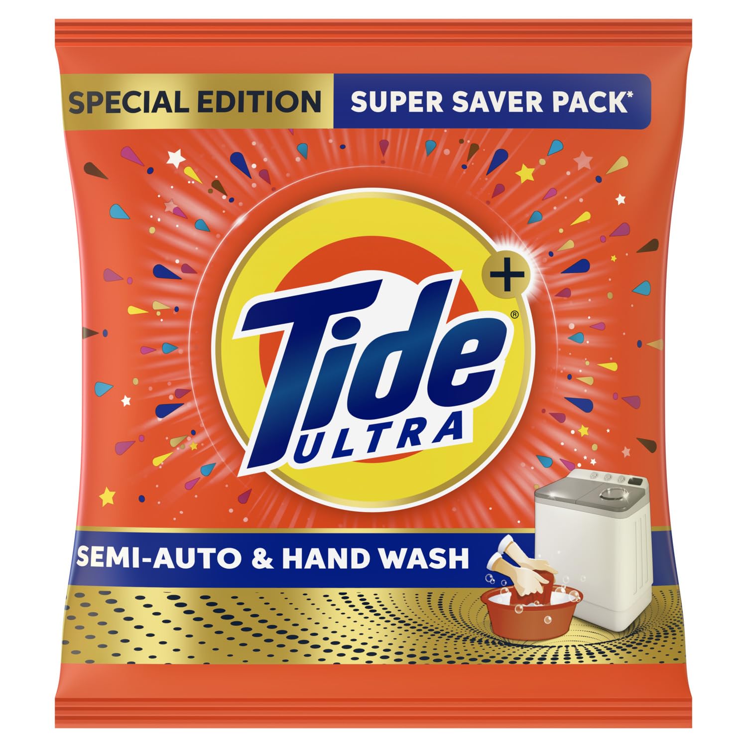 Tide Ultra 3 in 1 Clean Detergent Washing Powder, 3 kg + 1 kg Free = 4 kg