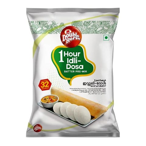 Double Horse 1 Hour Idli-Dosa Mix - 500g