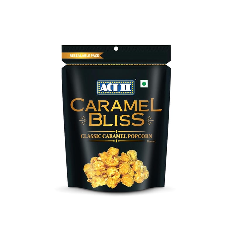 ACT II Ready To Eat Caramel Bliss Re-sealable Pack - 70g