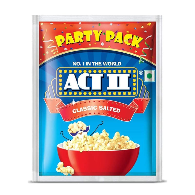 ACT II Instant Popcorn  Party Pack Classic Salted