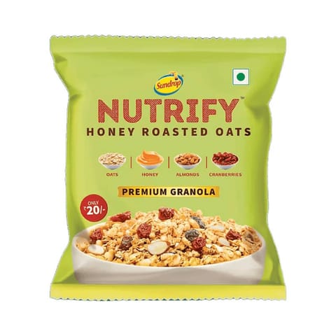 Sundrop Nutrify Honey Roasted Oats