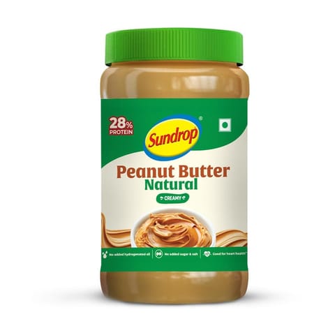 Sundrop Peanut Butter 100% Natural-Creamy - 924g Jar