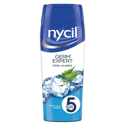 Nycil Cool Classic Prickly Heat Talcum Powder 150Gm