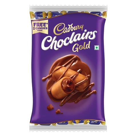 Cadbury Choclairs Gold Caramel Candy, 310 Gm